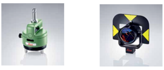 徠卡棱鏡和支架合理搭配，更易獲得高精度測(cè)量成果！